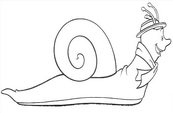 coloriage Ambroise se depeche